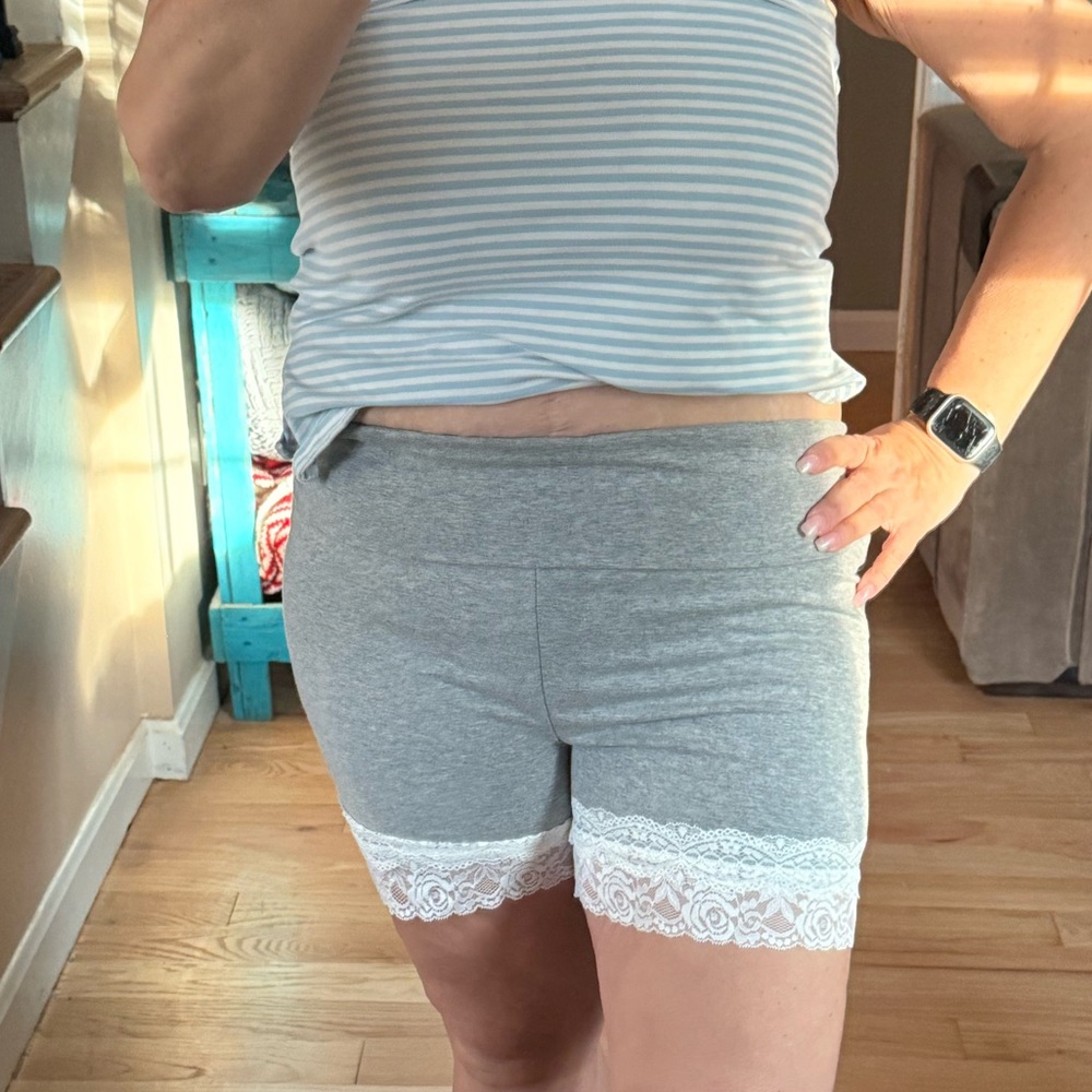 Urban outfitters out from under lace trims legging shorts